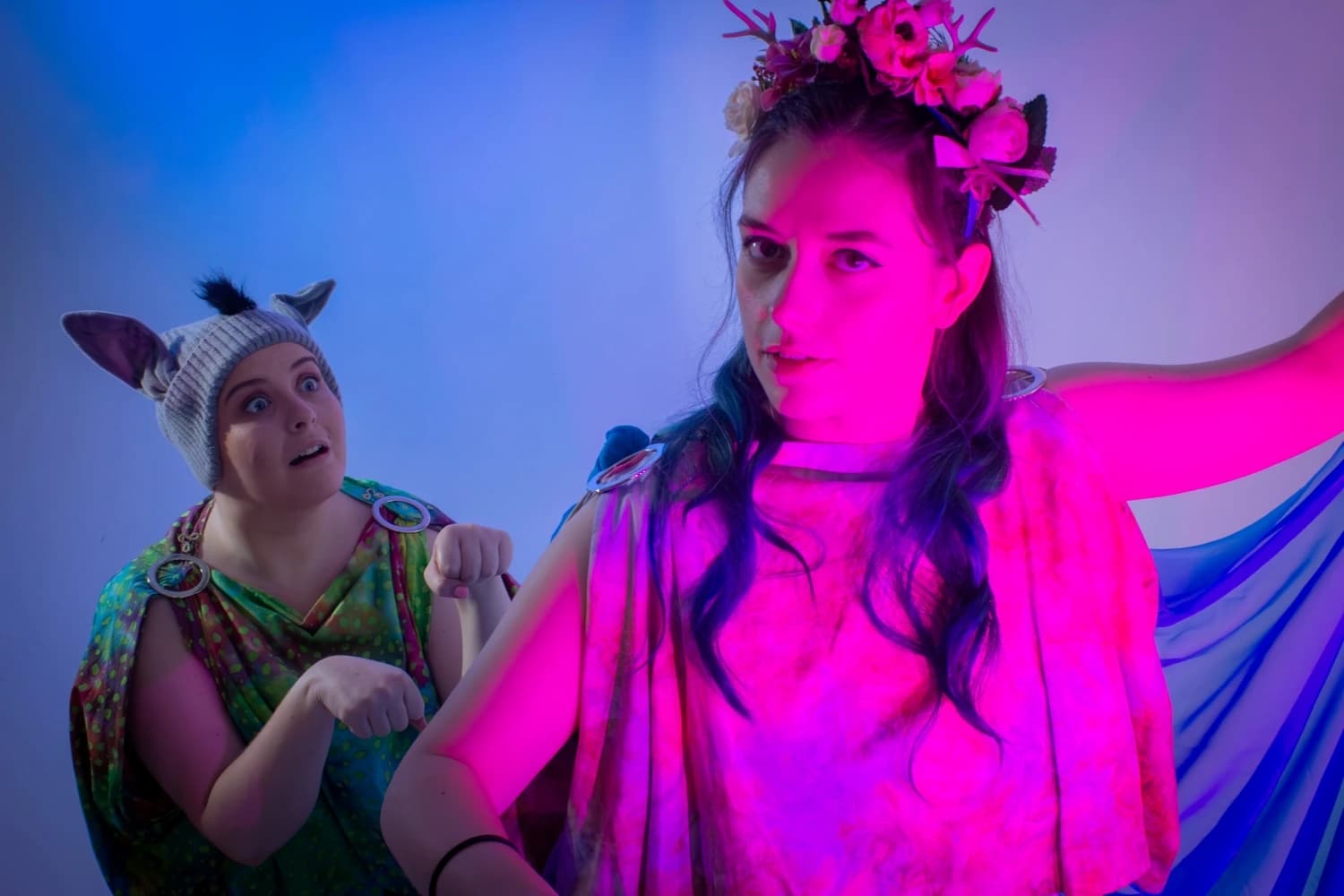 A Midsummer Night's Dream Shakespeare drama workshop with pupils